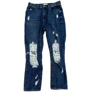 JBD Destroyed Crop Jean